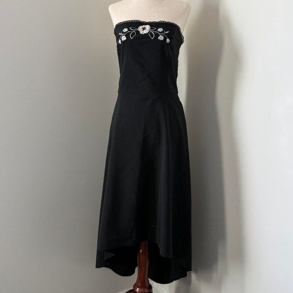 Y2k Goth Ruby Rox Strapless Highlow Formal Dress … - image 1